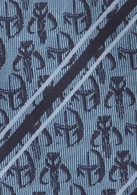 Star Wars Mando Navy Stripe Tie