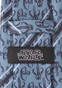 Star Wars Mando Navy Stripe Tie