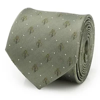 Mandalorian Dot Sage Green Tie