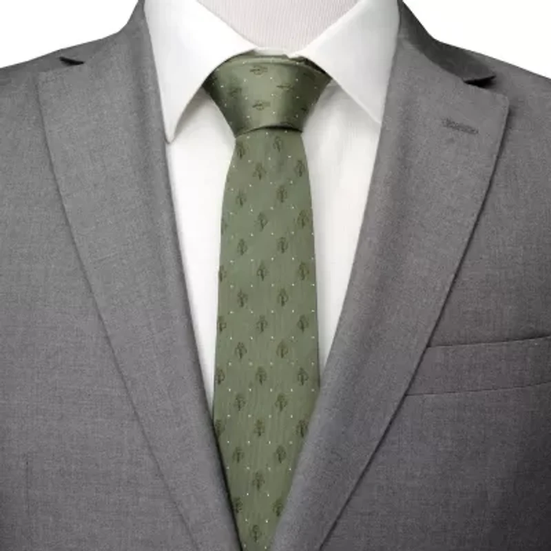 Mandalorian Dot Sage Green Tie