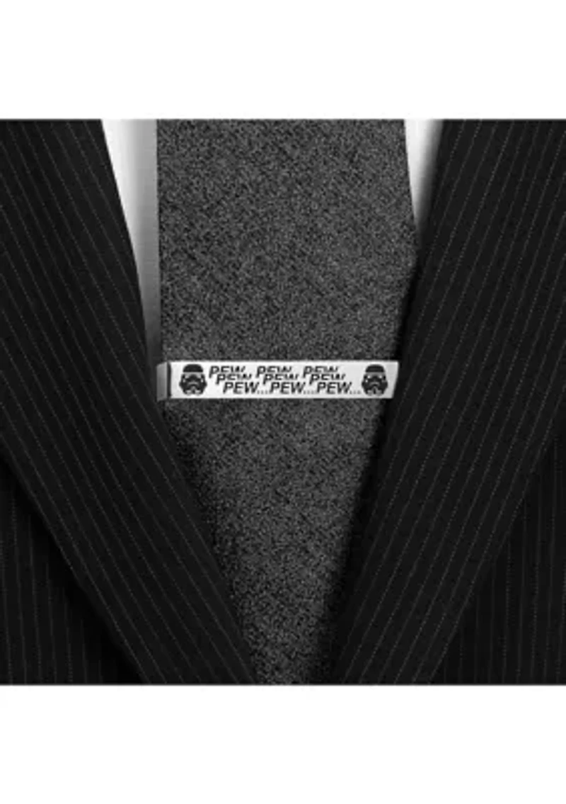 Pew Pew Pew Stormtrooper Tie Bar