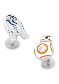 R2D2 and BB8 Enamel Cufflinks