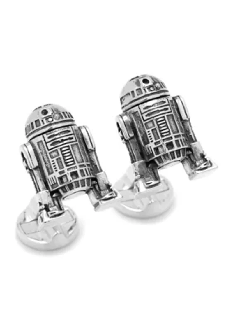3D R2D2 Cufflinks