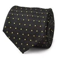 Rebel Dot Charcoal  Tie