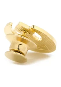 Gold Rebel Symbol Lapel Pin