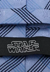 Stormtrooper Blue Plaid Tie