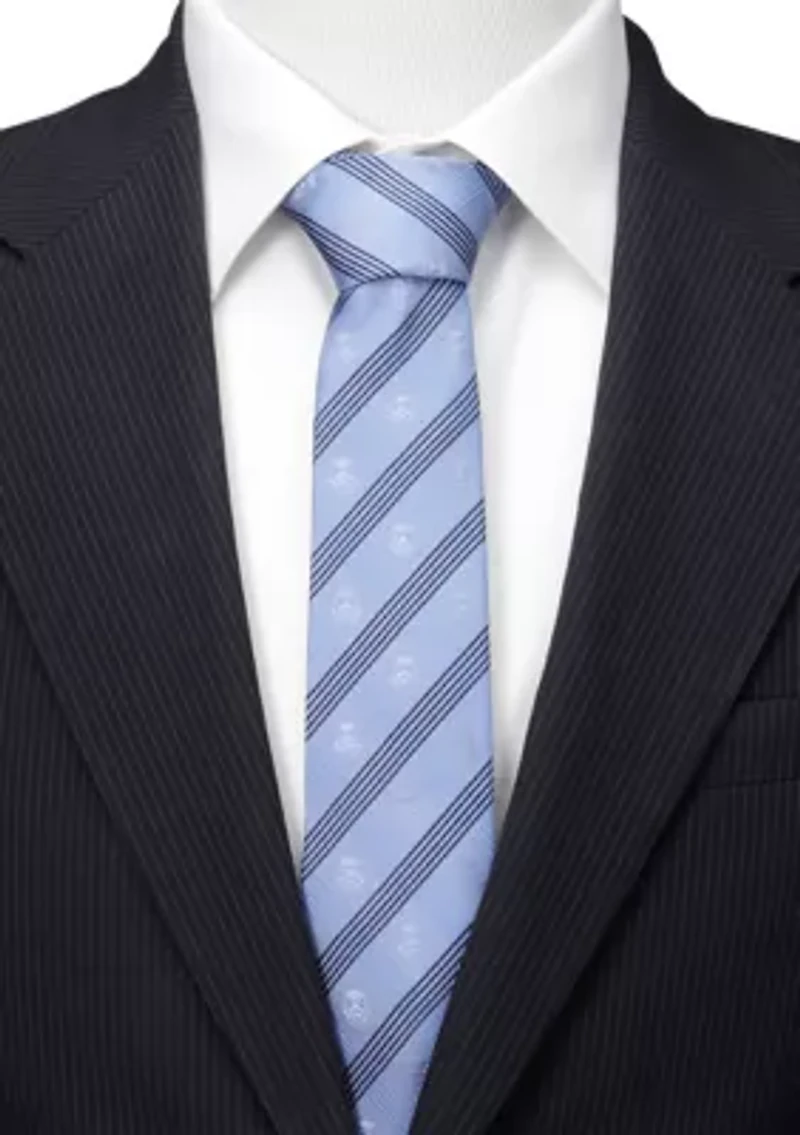 Stormtrooper Blue Plaid Tie
