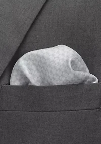 Stormtrooper White Silk Pocket Square