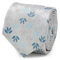 Darth Vader Floral Gray Tie