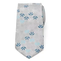 Darth Vader Floral Gray Tie