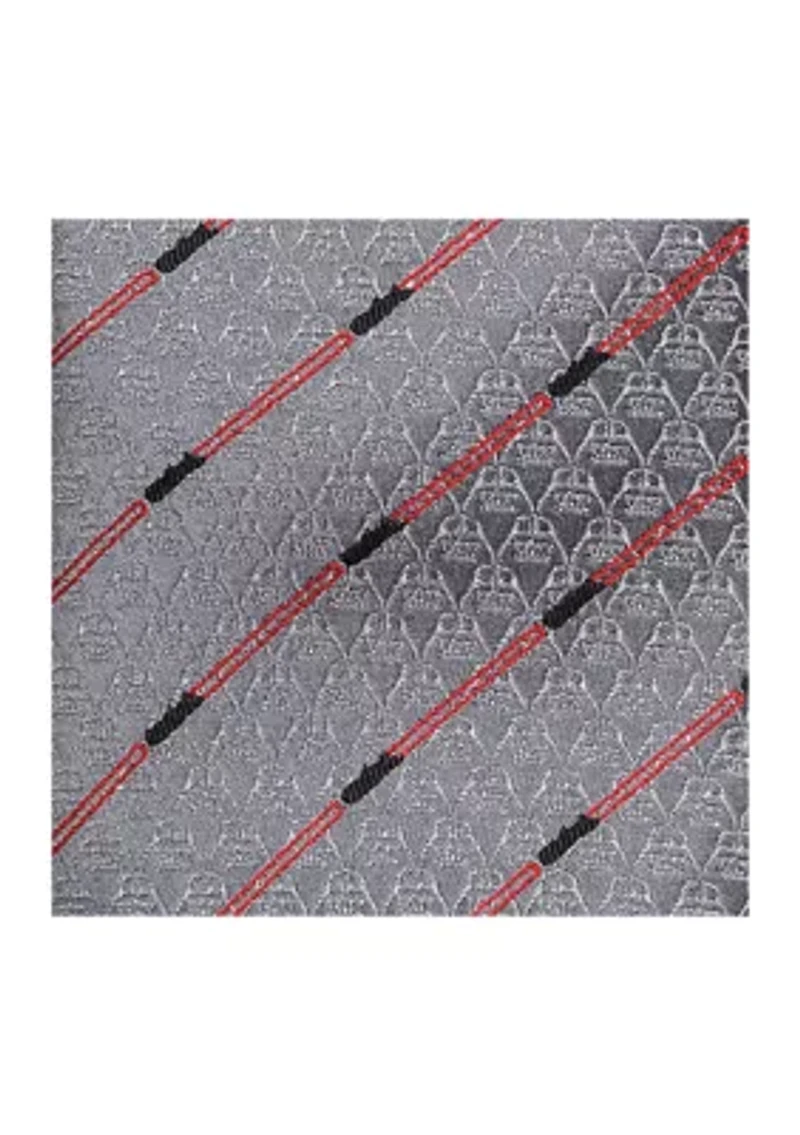 Darth Vader Red Lightsaber Stripe Tie