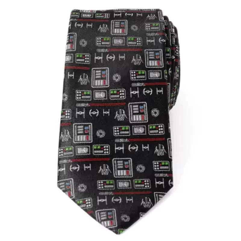 Vader Chest Plate Patterned Tie