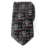 Vader Chest Plate Patterned Tie