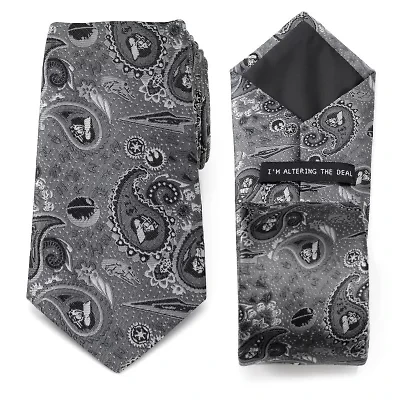 Vader Paisley Grey  Tie
