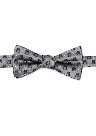 Darth Vader Gray Dot Bow Tie