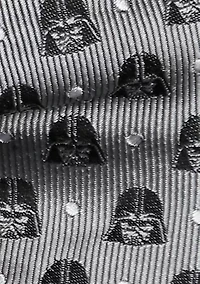 Darth Vader Gray Dot Bow Tie