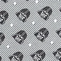 Darth Vader Gray Dot Pocket Square