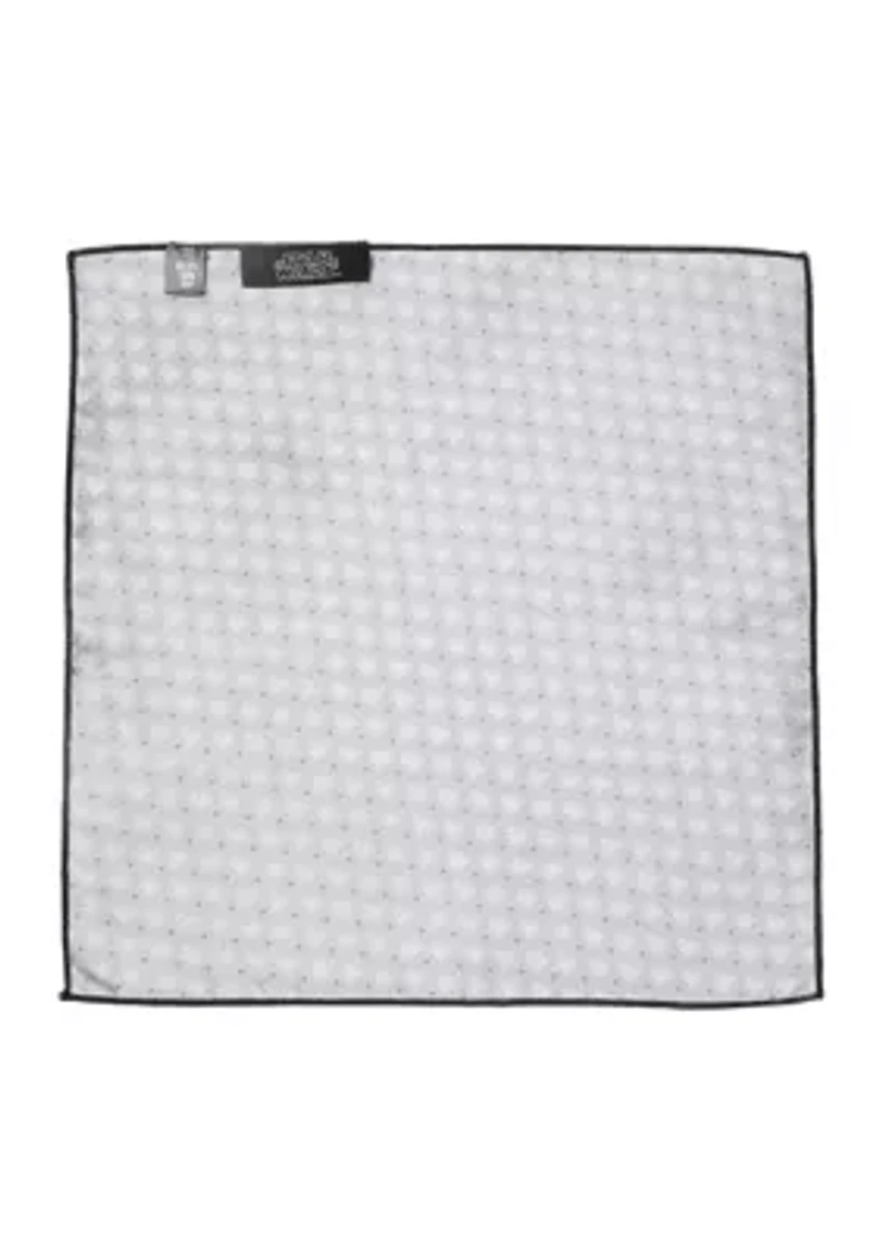 Darth Vader Gray Dot Pocket Square