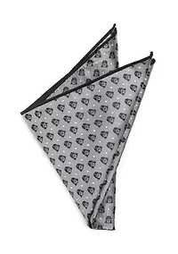 Darth Vader Gray Dot Pocket Square