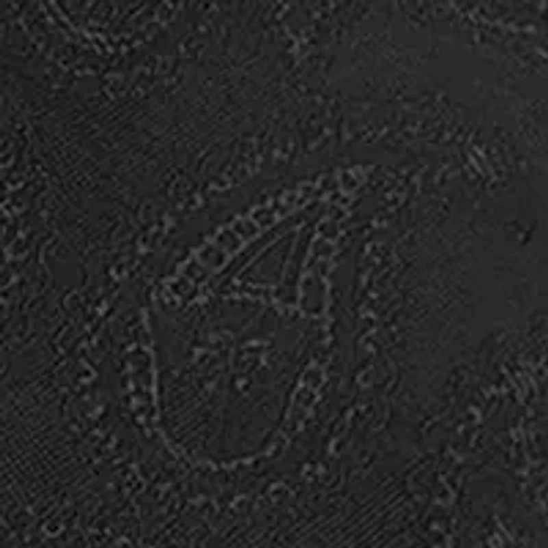 Vader Paisley Black Bow Tie
