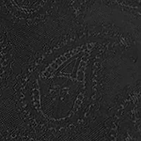 Vader Paisley Black Bow Tie