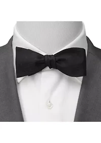 Vader Paisley Black Bow Tie