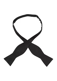 Vader Paisley Black Bow Tie