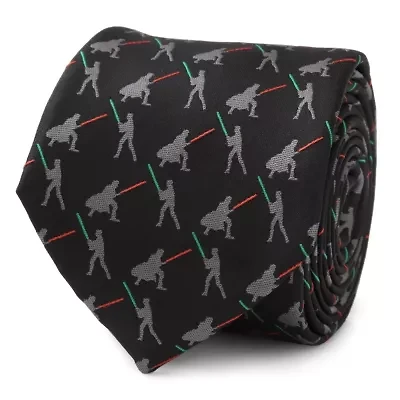 Vader v. Luke Battle Lightsaber Black Tie