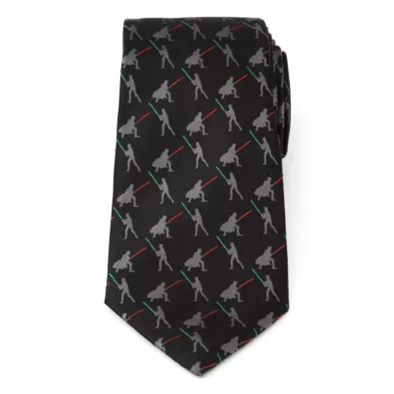 Vader v. Luke Battle Lightsaber Black Tie