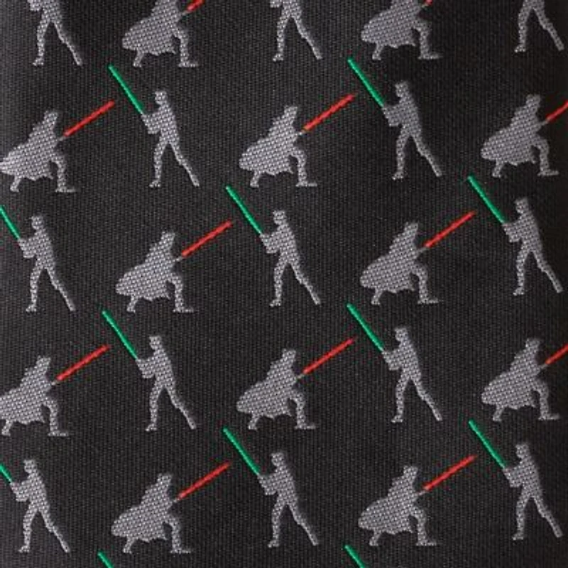 Vader v. Luke Battle Lightsaber Black Tie