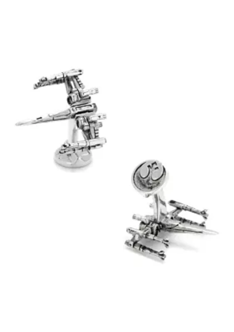 3D X-Wing Cufflinks