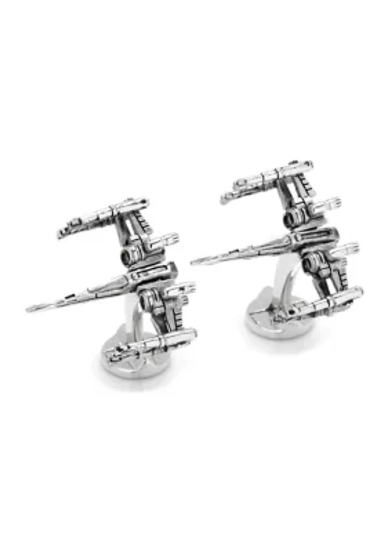 3D X-Wing Cufflinks