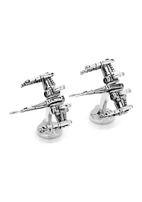 3D X-Wing Cufflinks