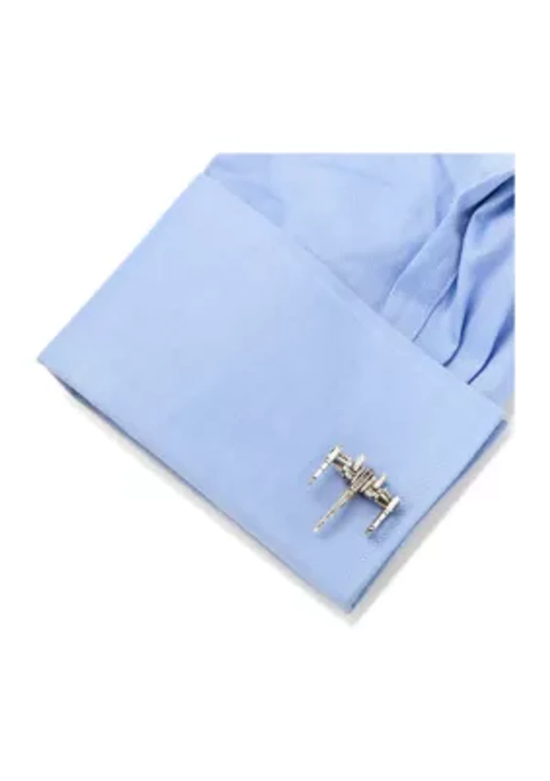 3D X-Wing Cufflinks