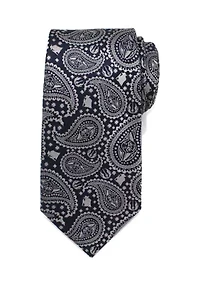 Yoda Navy Paisley Tie