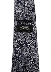Yoda Navy Paisley Tie