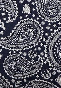 Yoda Navy Paisley Tie