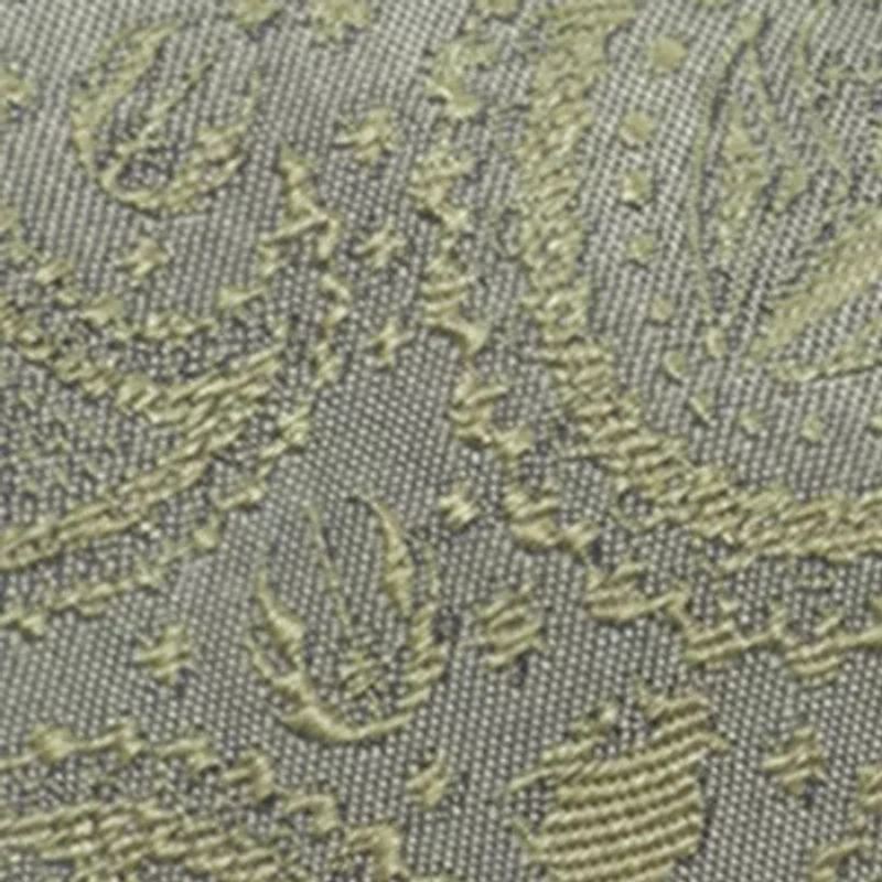 Men's Yoda Paisley Sage Green Silk Tie