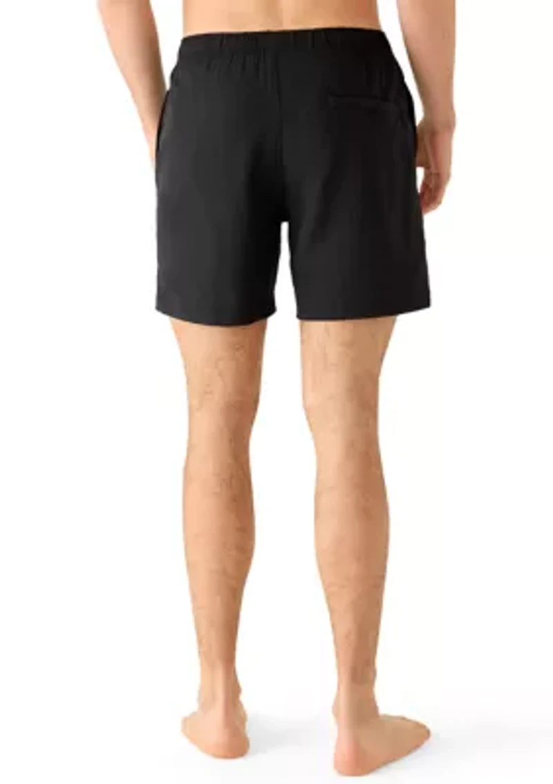 Villet Solid Swim Trunks