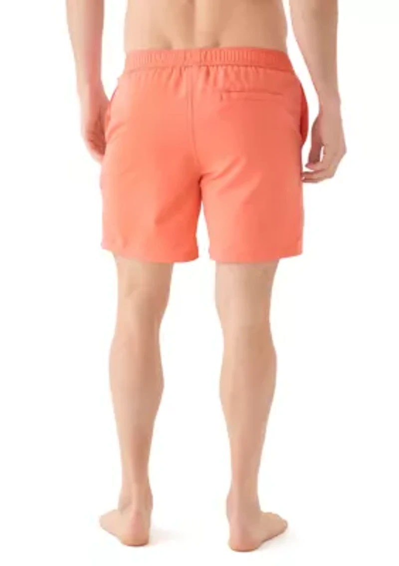 Villet Solid Swim Trunks