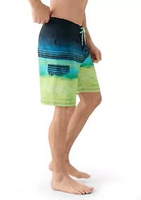 Centered Printed Boardshorts