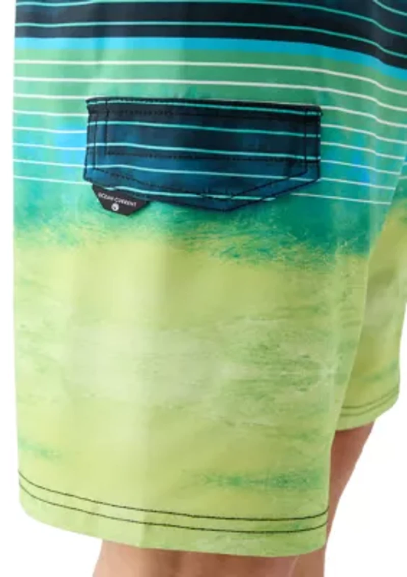 Centered Printed Boardshorts