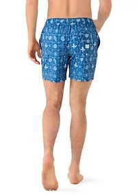 Men's Seafloor Swim Trunks