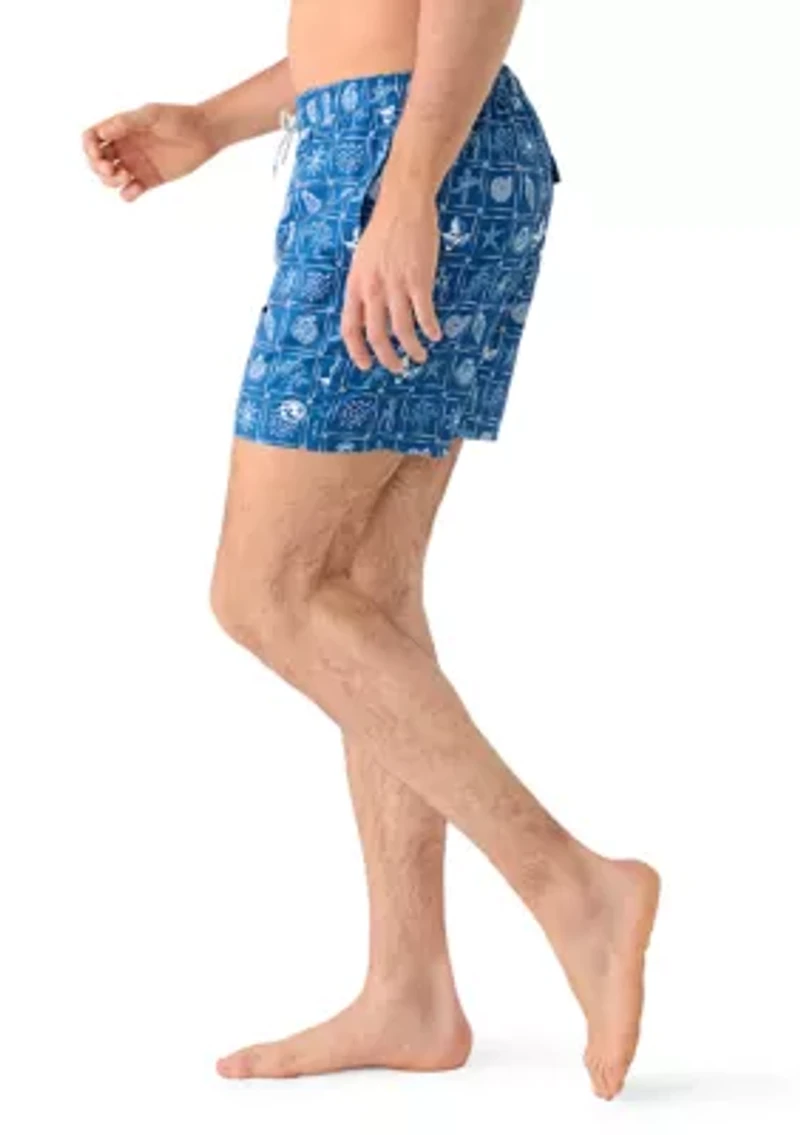 Men's Seafloor Swim Trunks