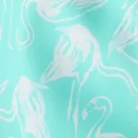 Men's Flamingo Swim Trunks