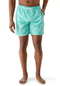Men's Flamingo Swim Trunks