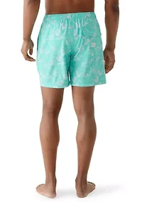 Men's Flamingo Swim Trunks