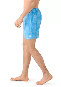 Men's Pineapple Swim Trunks