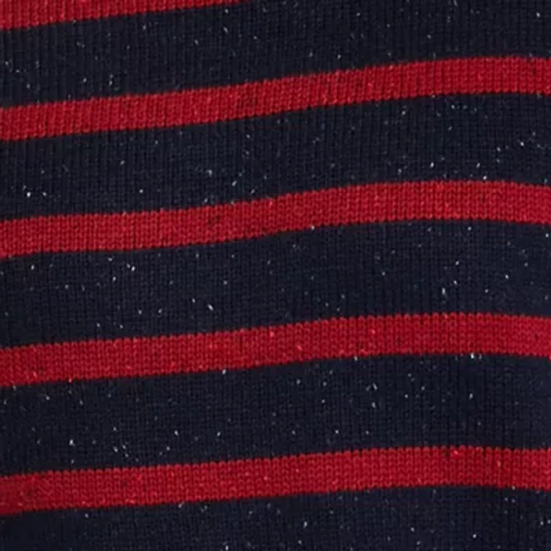 Men's Donegal Stripe Crew Neck Sweater