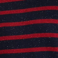 Men's Donegal Stripe Crew Neck Sweater